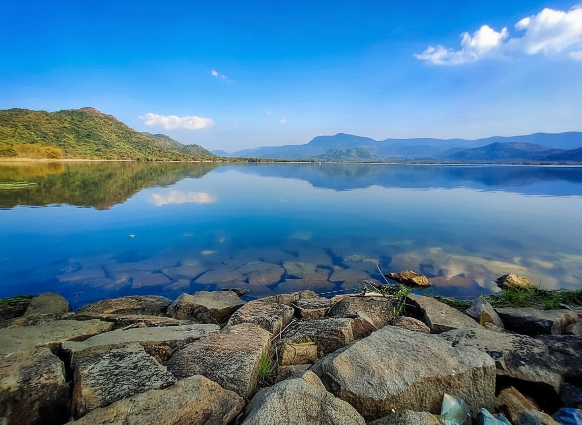 Riverside Views near Deoghar
